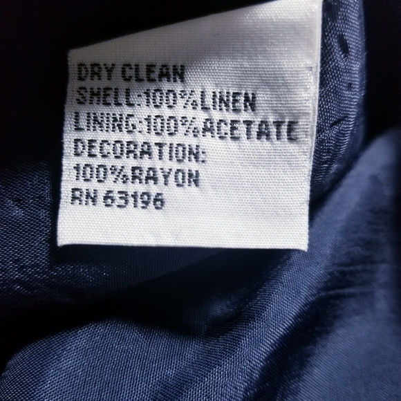 TALBOTS PETITES LINED DARK NAVY BLACK SLEEVELESS MINI DRESS SIZE 14 - Picture 4 of 12